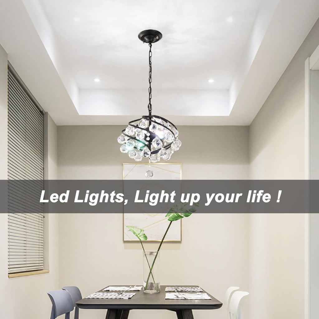 E12 C7 40w LED Candelabra Chandelier Bulbs,6000K Daylight Cool White