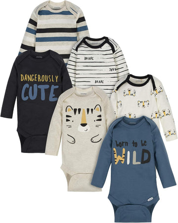 Baby Boys & Girls Pack Long Sleeve Bodysuits