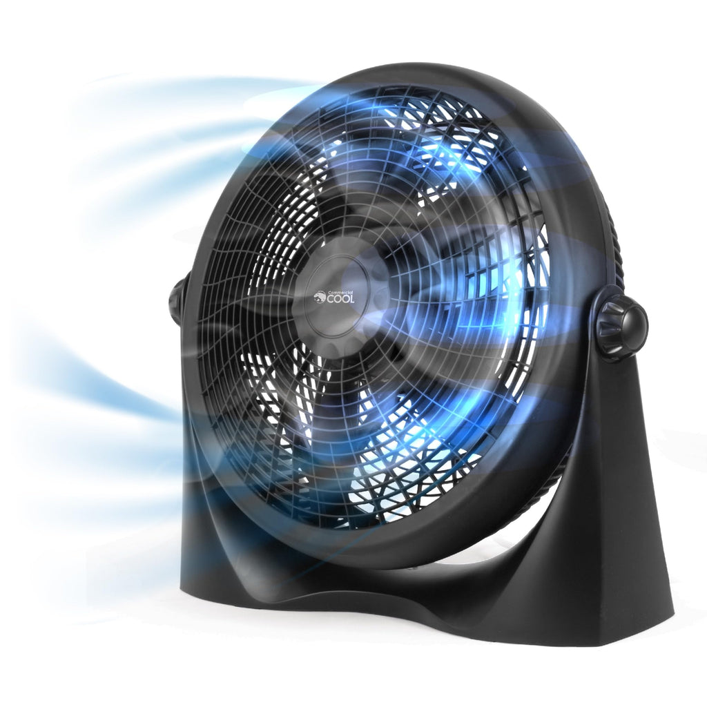 16 Inch High Velocity Floor Fan, Black, CFF16B
