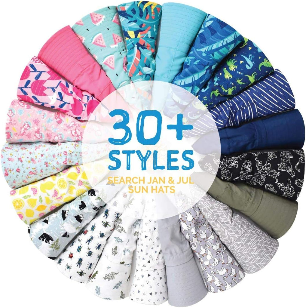Kids' Quick Dry Beach Bucket Sun-Hat for Swimming