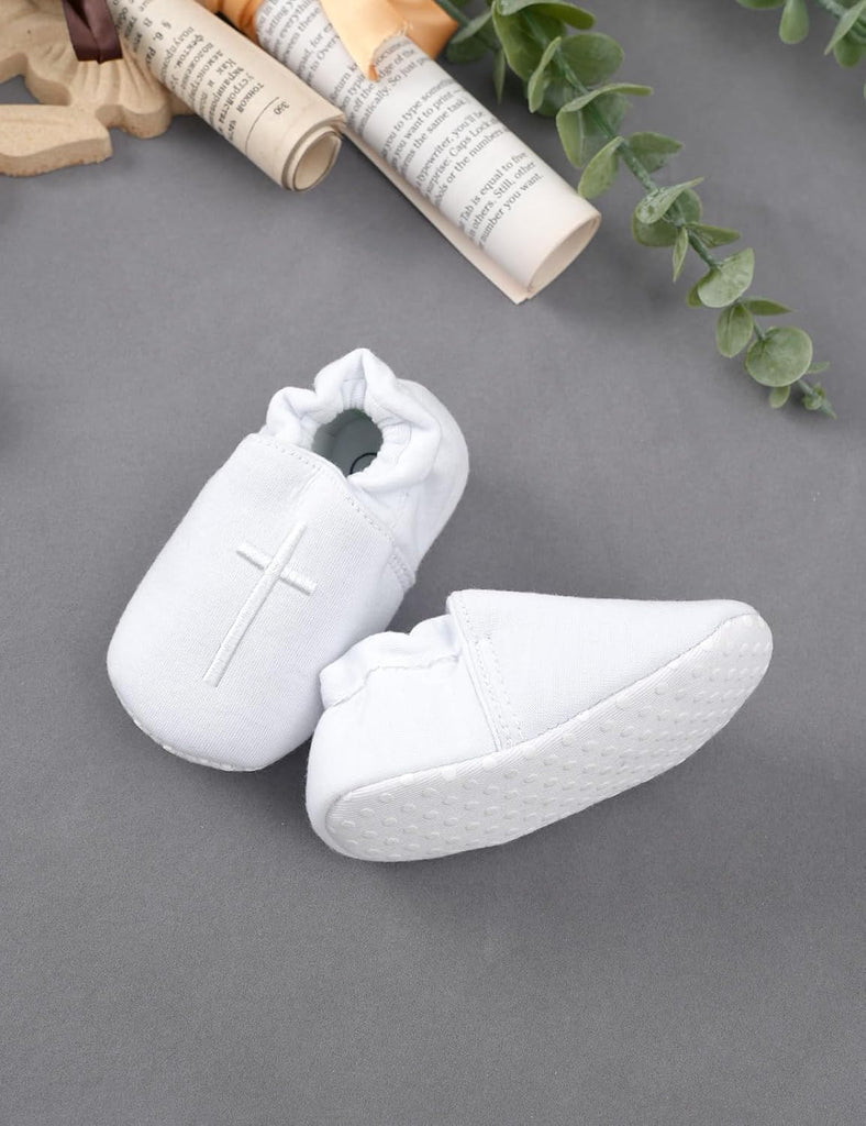 Baptism Shoes for Baby Boy Infant Soft Sole Christening Sneaker