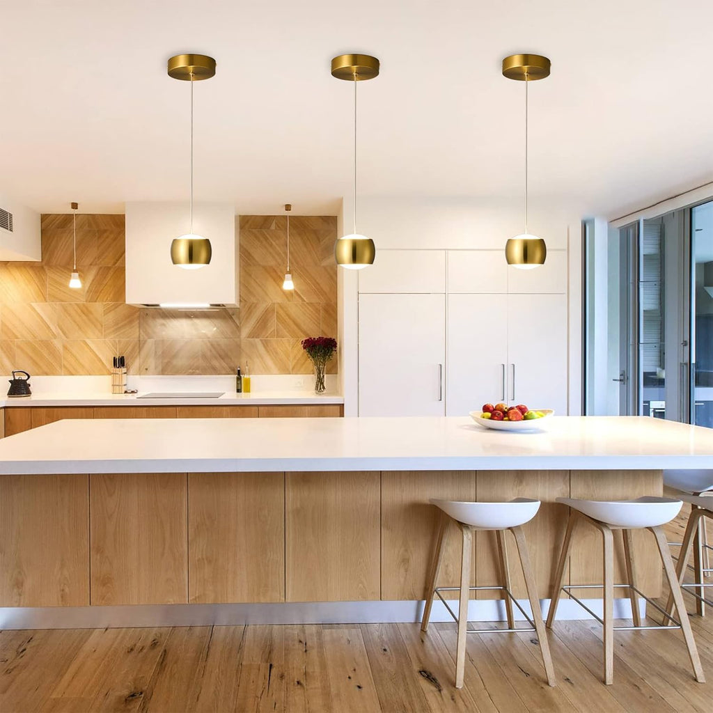 Modern LED Dimmable Pendant Light fixtures,Mini Island Pendant Lighting for Kitchen Island Dinning Room,Bedroom,Bar