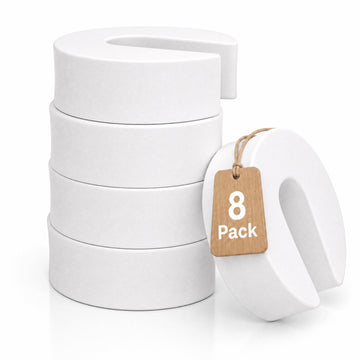 [8 Pack] Door Finger Pinch Guards,Baby Proof Door Slam Stopper,Protect Child Fingers with Soft Foam Guard,Prevent