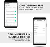 4,500 Sq Ft Smart Wi-Fi Energy Star Dehumidifier with App, Continuous Drain Hose Connector, Programmable Humidity
