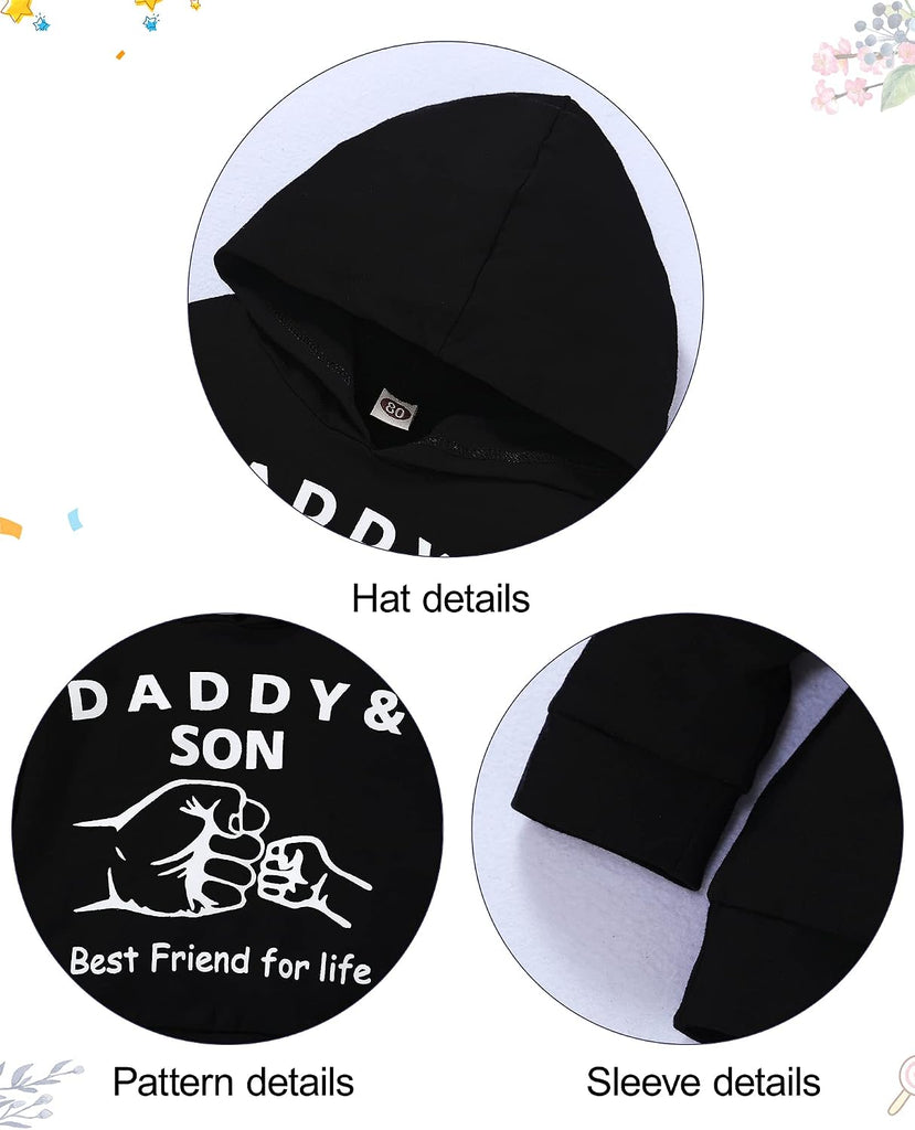 Toddler Boy Clothes Hoodie and Jeans Fall Winter Outfits Set