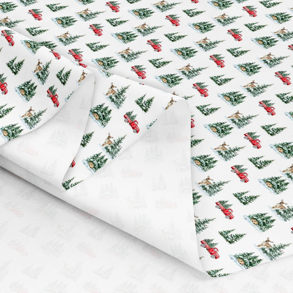 Merry Christmas Fabric Soft Brushed 3 Yards