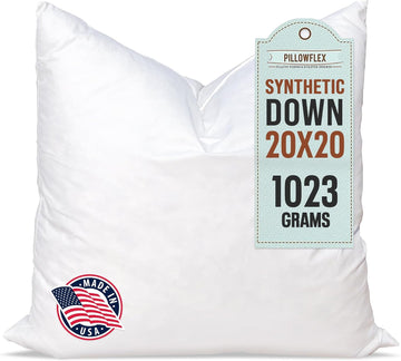 Synthetic Down Pillow Insert 20x20 in - Karate Chop Pillow