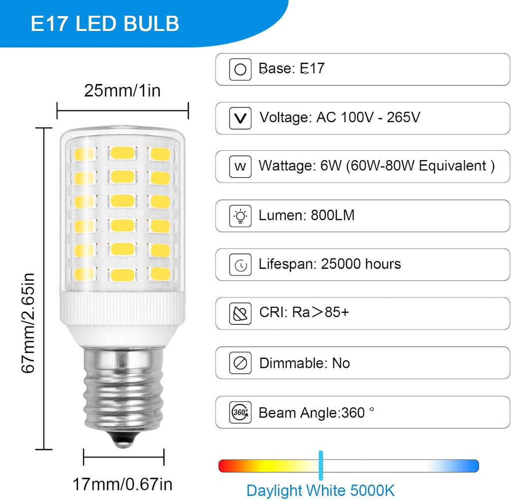 Freezer Light Bulb Replacement Kei D28a Kel 2811 E17 Led Bulb Fridge Light