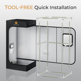 Portable Steam Sauna Dual 1500W+1200W 3L, Sauna Tent with Ergonomic High Back Sauna Chair