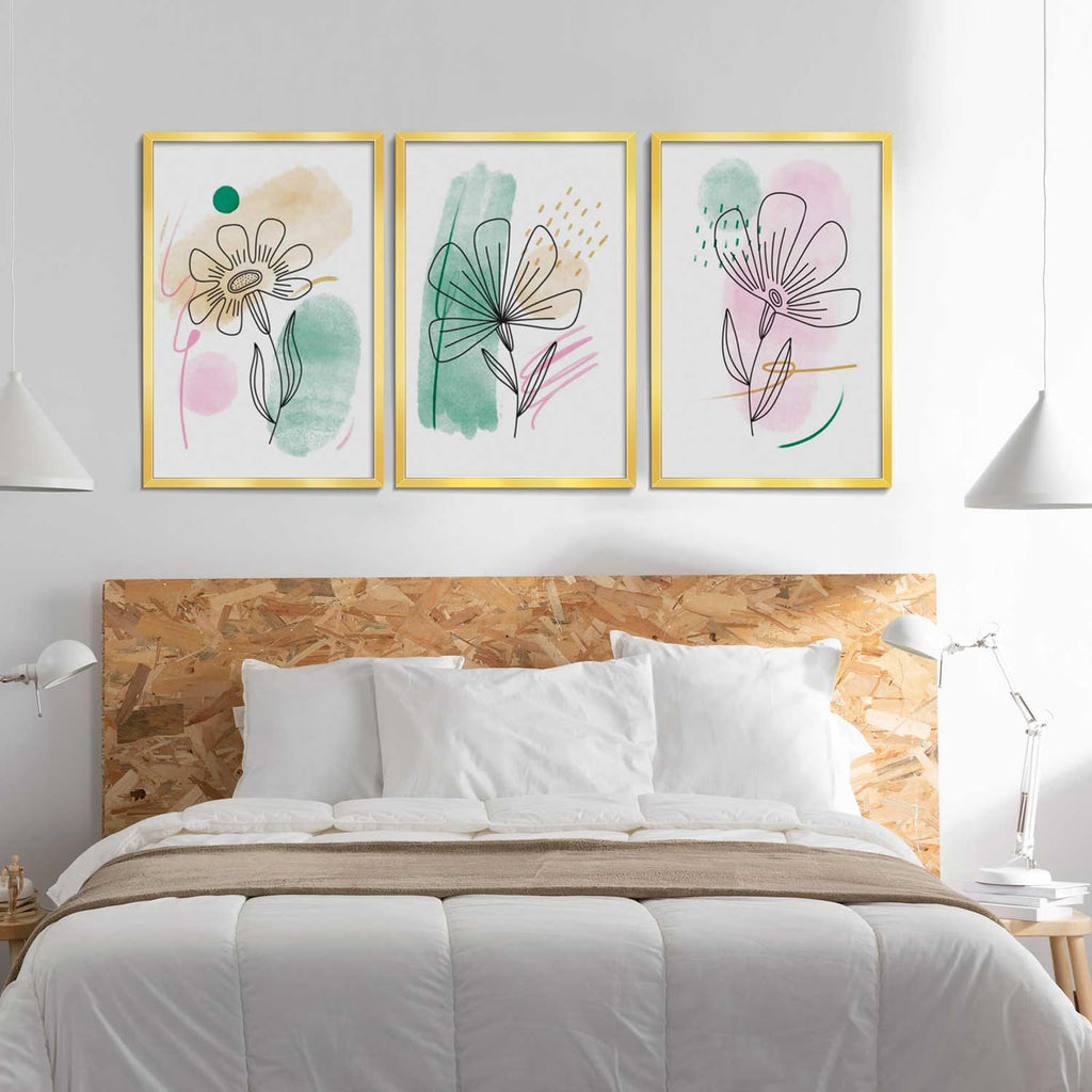 24x30 Picture Frame for Wall Display, 24x30 Gold Picture Frame with HD Plexiglas, 24 x 30 Poster Frame 1 Pack