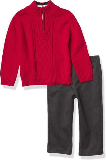 Baby Boys Piece Pullover Sweater and Pants Set