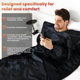 Lcoco&Dream Sauna Blanket, Dual-Sided Temperature Control, Relieves Fatigue, Enhances Skin Elasticity