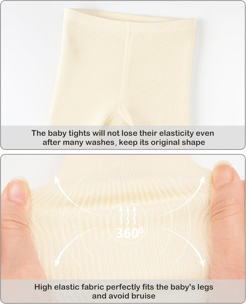 Toddler Girls Tights Baby Cable Knit Stockings Thick Cotton Legging