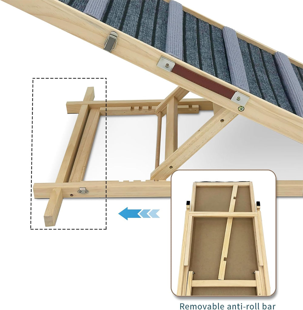 Dog Ramp for Couch, Small Dog Ramp for Sofa 6 Adjustable Height