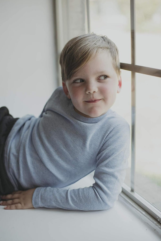 4 Pack Boys Long Sleeve Tee Shirts. 100% Cotton