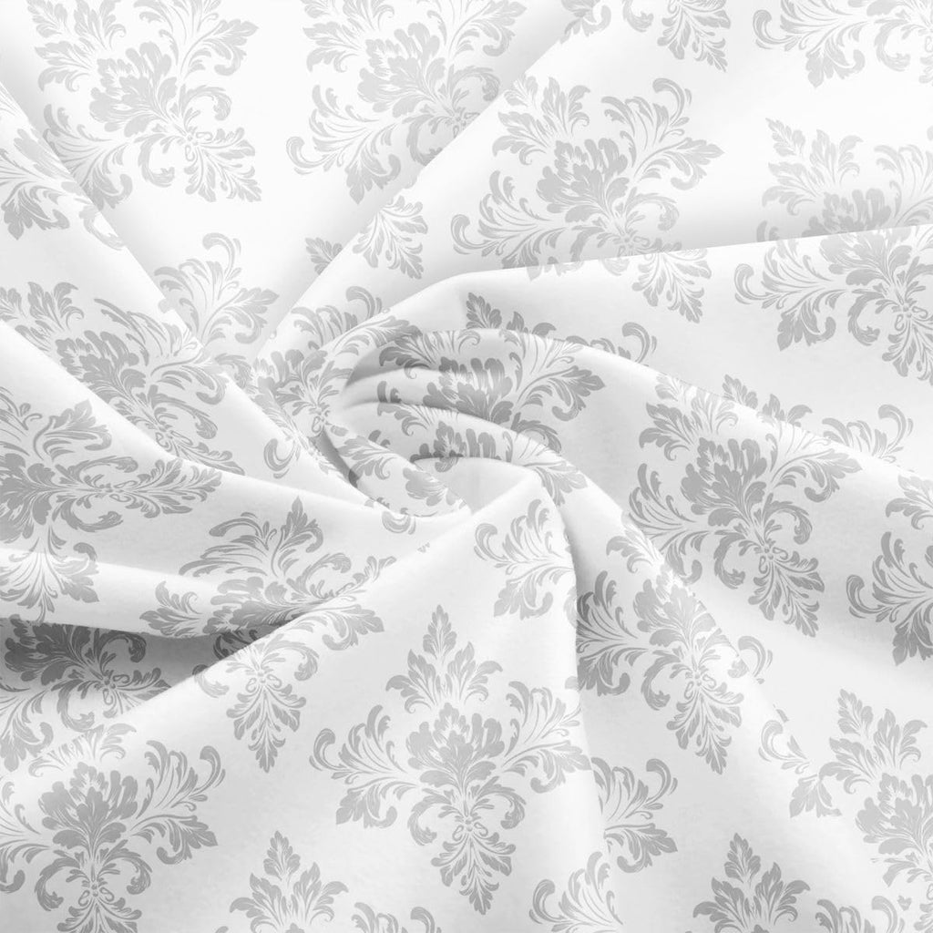 Vintage Damask Polyester Fabric by The Yard Gothic Bohemia Boho Flower Polyester Fabric Floral Print Soft Indoor