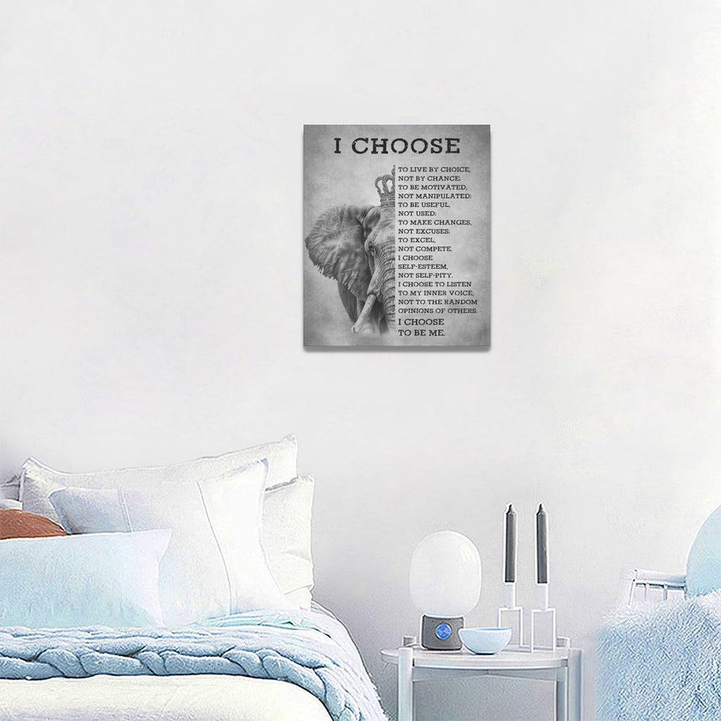 Elephant Wall Art Inspirational Quotes Elephant Pictures Wall Decor Black and White Canvas Prints Framed Artwork Home