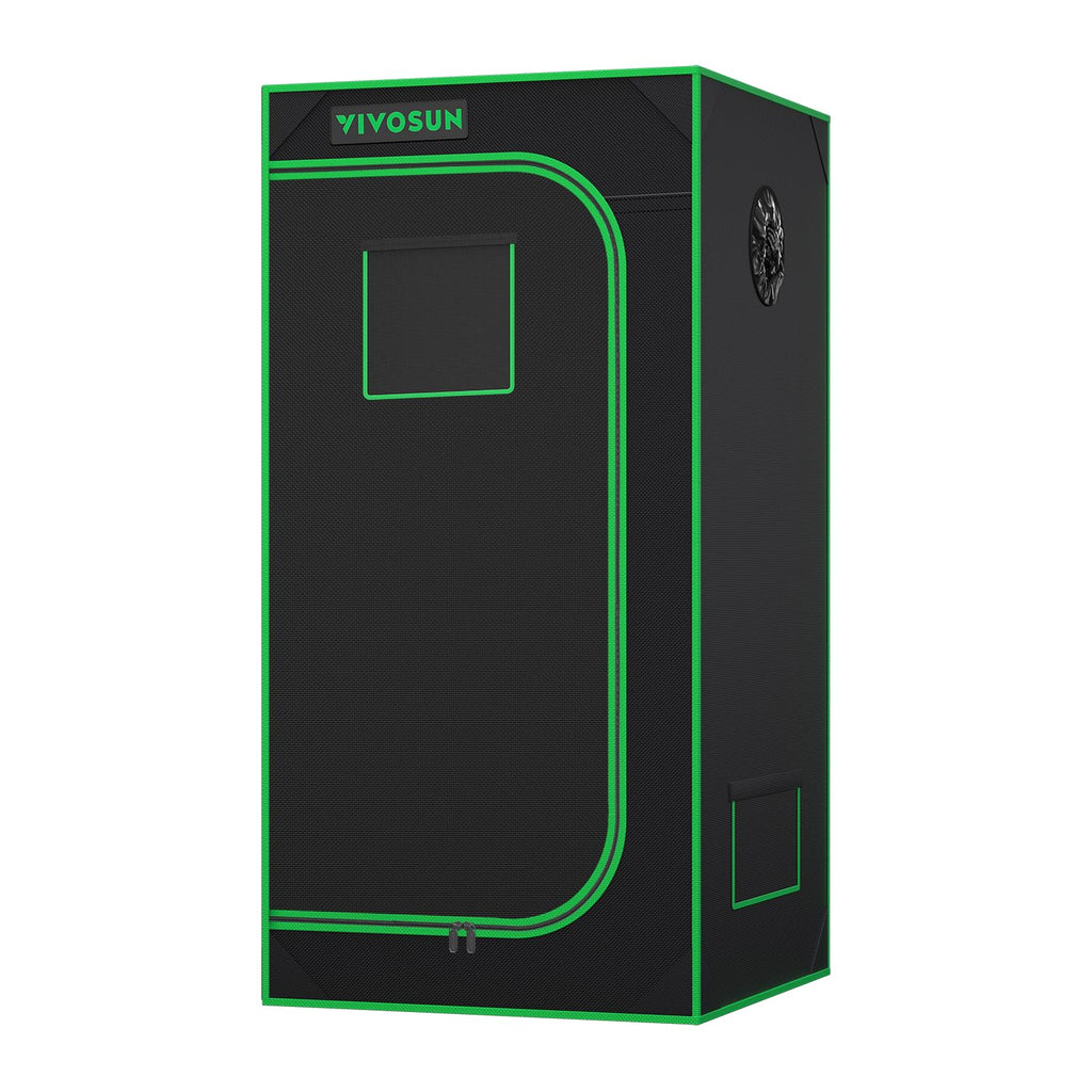 2x2 Grow Tent 24"x24"x48" High Reflective Small Mylar Tent