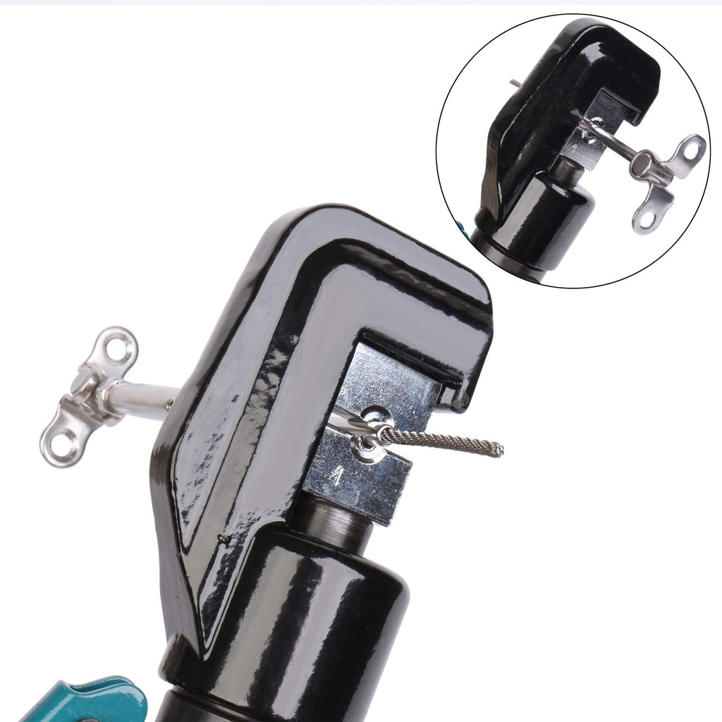 10 Pairs 3/16" Cable Railing Kits, T316 Stainless Steel, Adjustable Angle Cable Railing Hardware 3/16" for 2"x2"