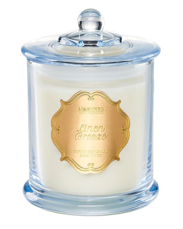 Linen Breeze Non Toxic Soy Candle, 12.7oz Home Scented