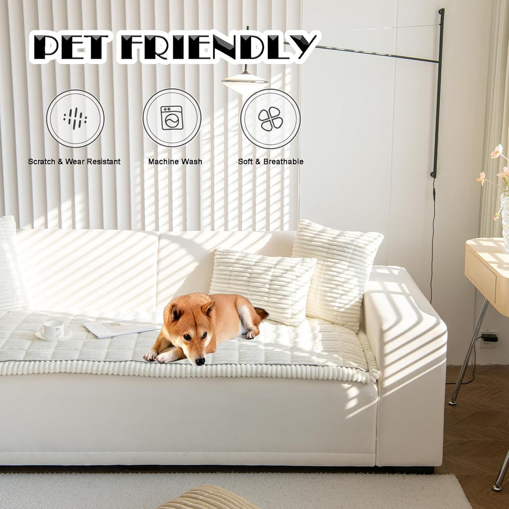 Couch Cover for Dogs Washable Non-Slip Pet Friendly Sofa Protector