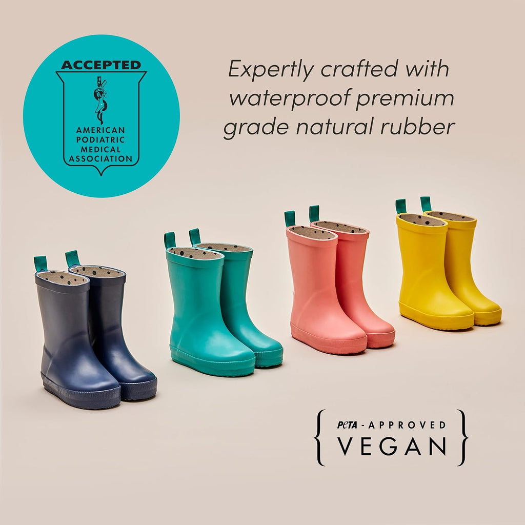 Toddler Rain Boots for Girls & Boys, APMA-Accepted Kids Boots