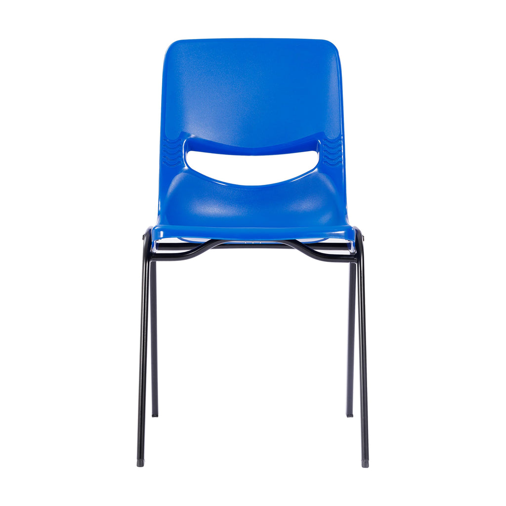 Hercules Flex Comfort Classroom Stack Chair, Navy