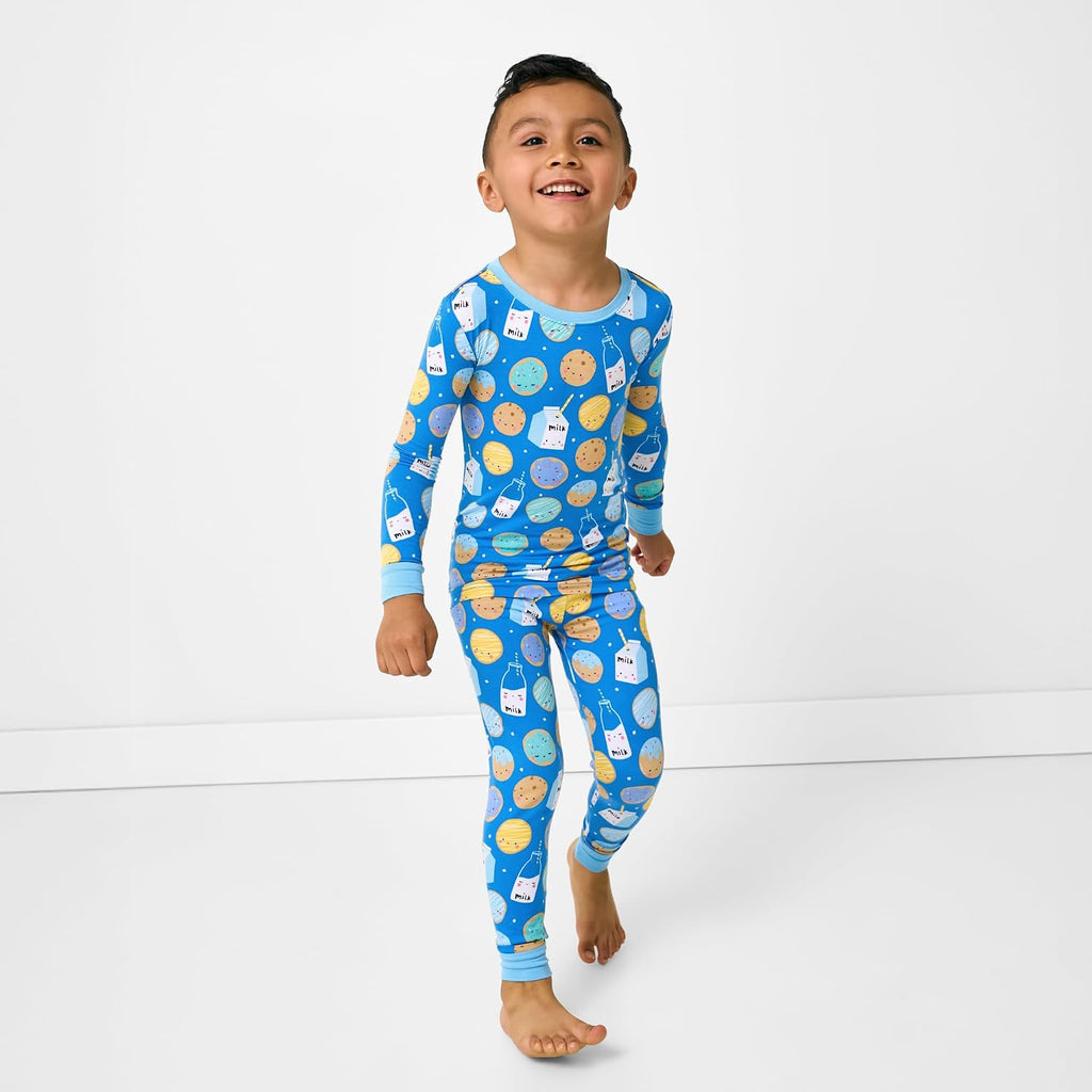 Two-Piece Pajama Set, Viscose from Bamboo, Toddler Kids PJs