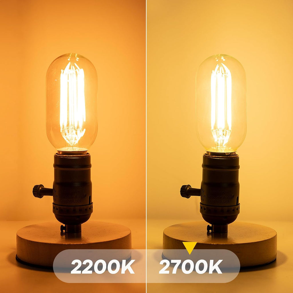Dimmable T45/T14 E26 LED Bulbs 60Watt for Ceiling Fan Wall Scones