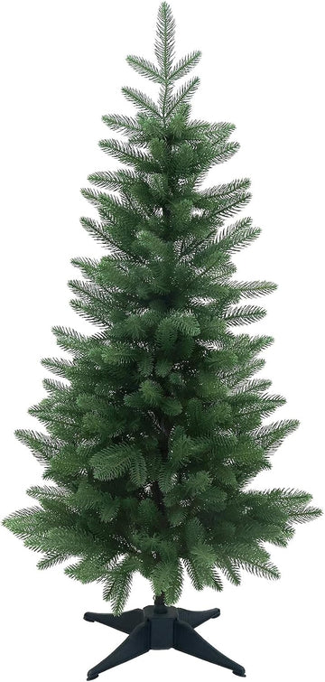 4FT Artificial Small Christmas Tree Realistic Mini PE Decor