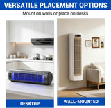 2026 Upgrade Cooling Ace Portable Air conditioner, Adjustable Cooling Fan with 3 Speeds & LED Touch Screen