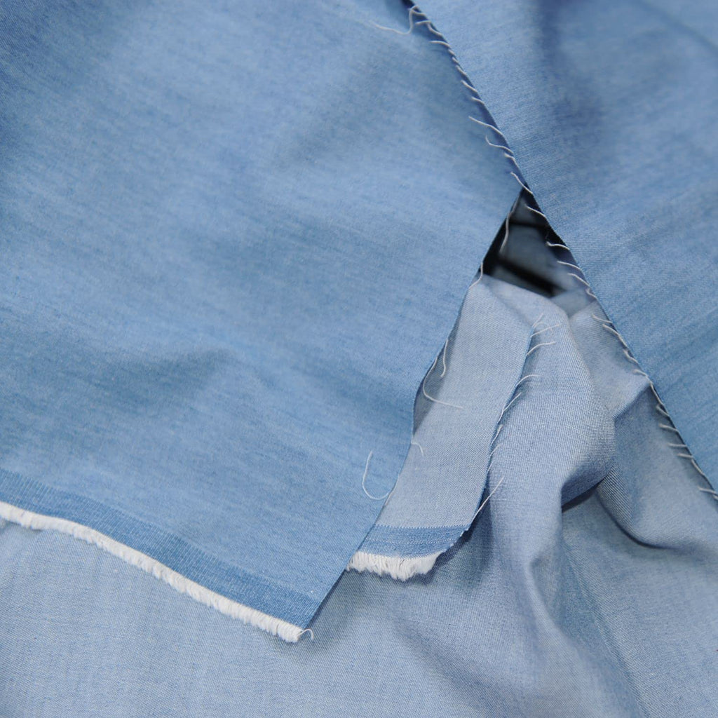Denim 5 OZ.Indigo Washed Light Col 100% Cotton Fabric 58" Wide by Yard
