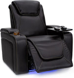 Paladin Home Theater Seating, Heat & Massage, Powered Headrest, Powered Lumbar, Italian Leather, Powered Recline