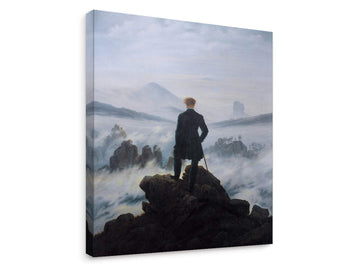 ART - Wanderer above the Sea of Fog, World's Most Famous Paintings Series, Canvas Wall Art Home Decor, Gallery
