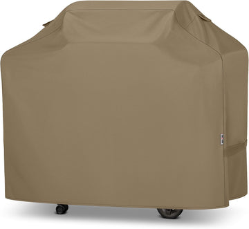 55 Inch Grill Cover, Outdoor Heavy Duty Waterproof BBQ Cover for Weber Charbroil Nexgrill Charcoal/Gas Grills, Fade