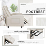 Recliner Chair, Recliner Sofa for Adults, Recliners Home Theater Seating with Lumbar Support