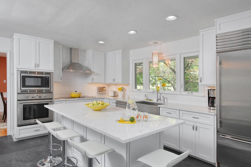 6 Inch Recessed Light Trim, White