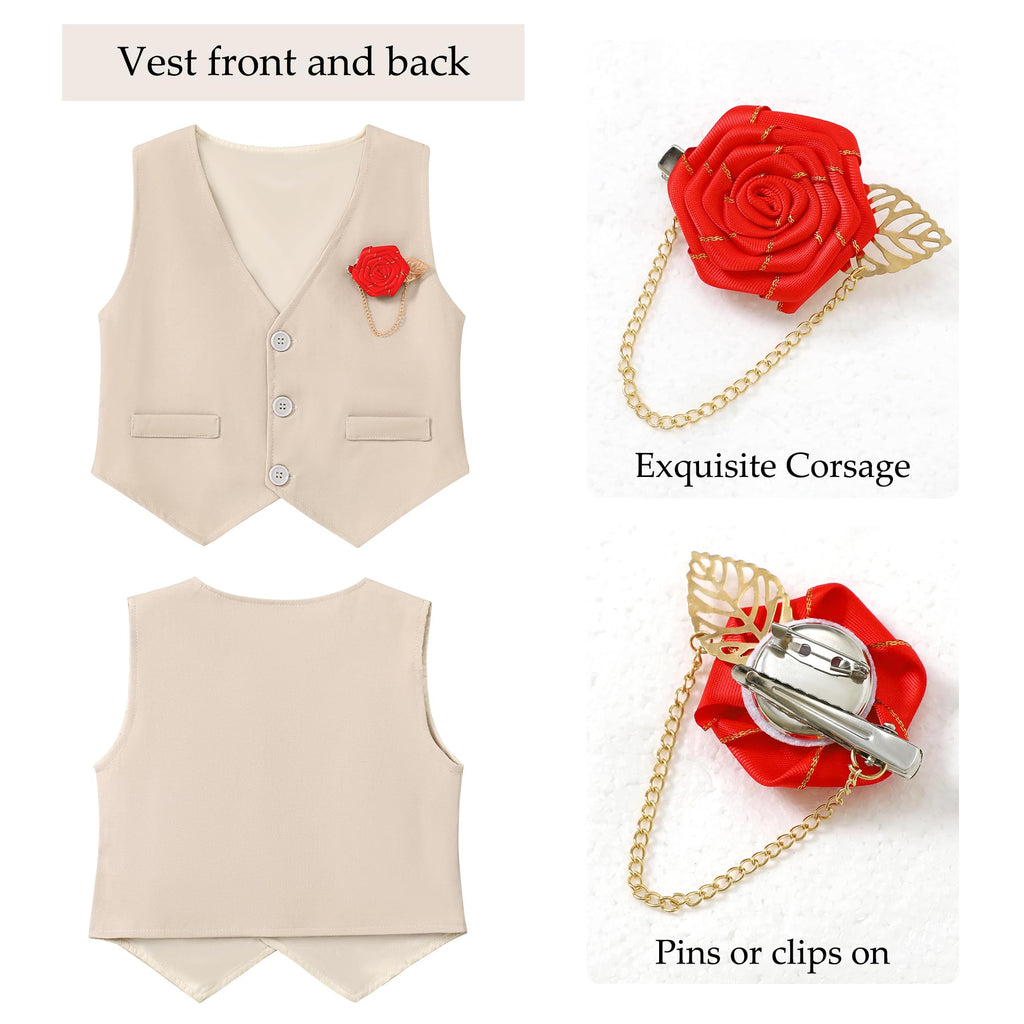 Toddler Boy Dress Clothes Suit Boys Formal Wedding Outfits