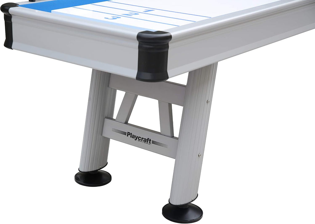 9' Outdoor Shuffleboard Table with 20" Playfield