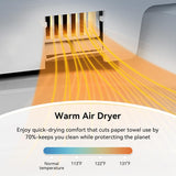 Smart Toilet with Bidet Built-in for Small Bathroom,One Piece Toilet with Self-Clean