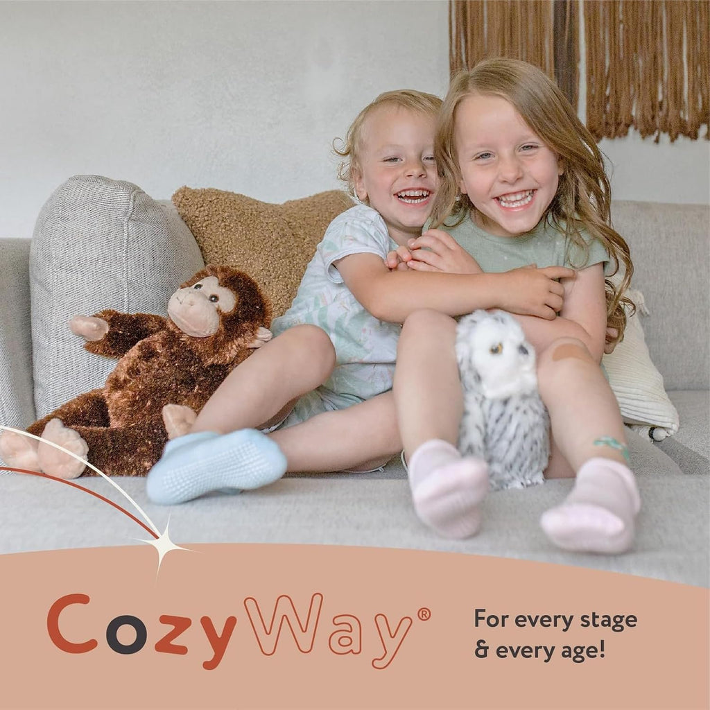 Baby & Toddler Socks Ankle Comfy Cotton Socks For Girls and Boys No Show Infant - 12 Pack
