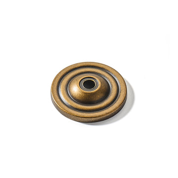 10 Pack Antique Brass Backplate for Cabinet Knobs Cabinet Hardware Knob Backplate/Back Plate.