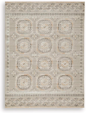 5x7 Area Rug, Traditional Medallion