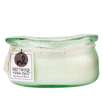 Windward 2 Wick Candle - Driftwood & Sea Salt - 52663
