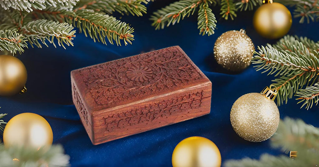Jewellery Box for Women Wooden Jewel Organizer Hand Carved Jewellery box, Wooden Jewelry Organizer box, Vanity