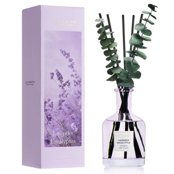 Lavender Eucalyptus Reed Diffuser, 6.76 oz