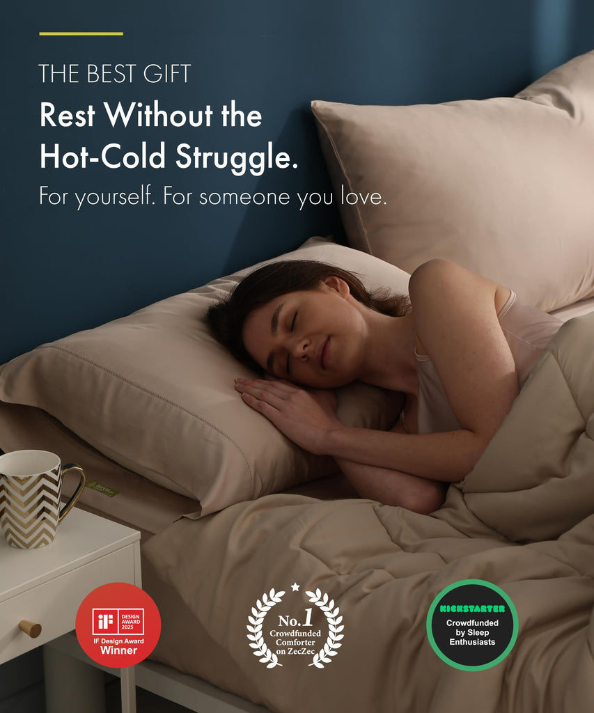Tw Cool + Cozy Climate Control All-Season Comforter, Full/Queen