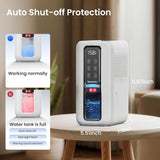Dehumidifier for Home, Dehumidifiers for Bathroom, Bedroom, Living room, Closet with 68 OZ Water Tank