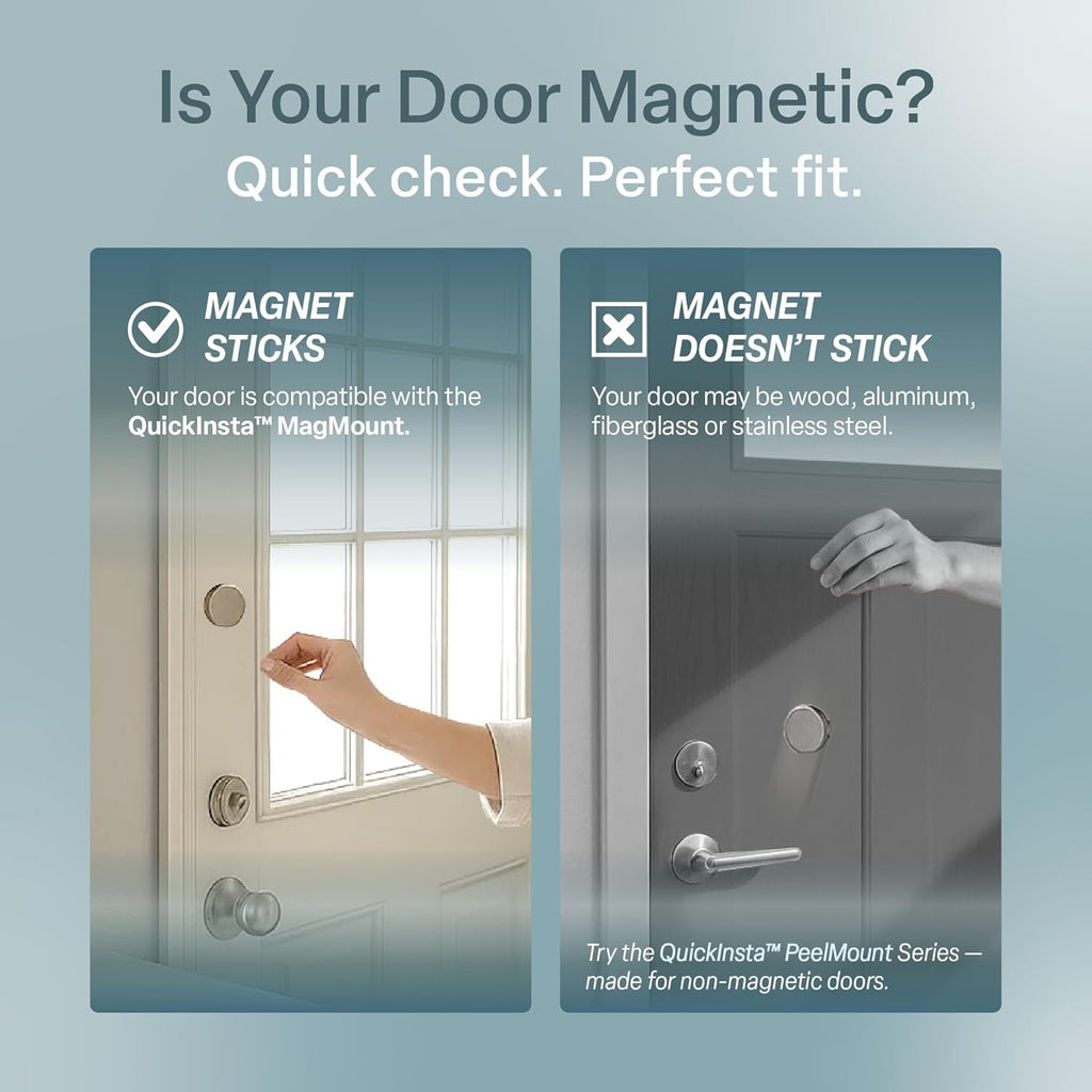Magnetic Top Down Bottom Up Door Shades, White, 25 x 84 in | Strong-hold MagMount, Thermal insulation, Adjustable