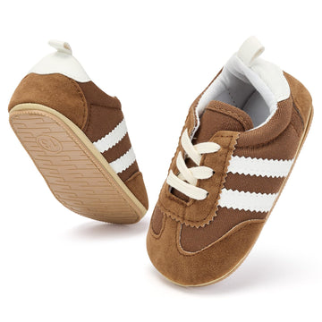 Baby Shoes for Boys Girls Non Slip Low Top Infant Walking Shoes Breathable Comfort Toddler Walker Shoes Pull On